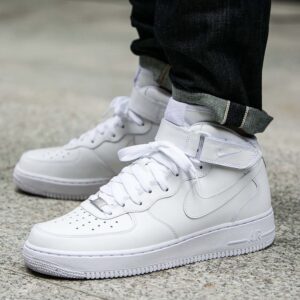 Giày Nike Air Force 1 Mid '07 'Triple White' CW2289-111 - Ảnh 2