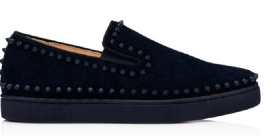 Giày Christian Louboutin Pik Boat ‘Black’ 1130280U829