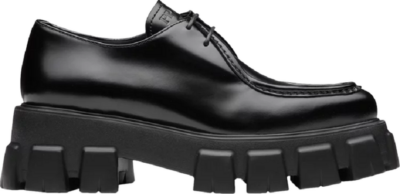Giày Prada Logo Monolith Pointy ‘Black’ 1E719M-055-F0002