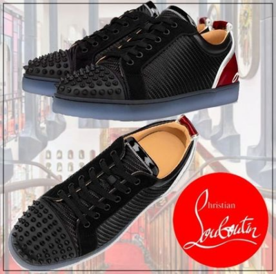 Giày Christian Louboutin 'Version Black Red' 3210366H763 - Ảnh 2