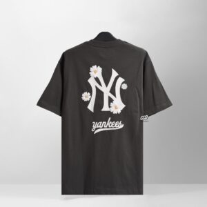 NEW ERA NYYK FLOWERS T-SHIRT - GREY