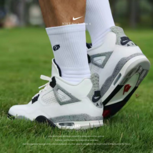 Giày Nike Air Jordan 4 Retro 'White Cement' FV5029-100 - Ảnh 5