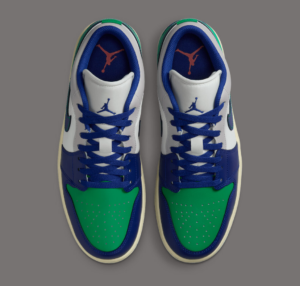 Giày Nike Air Jordan 1 Low 'Deep Royal Blue' 553558-147 - Ảnh 7