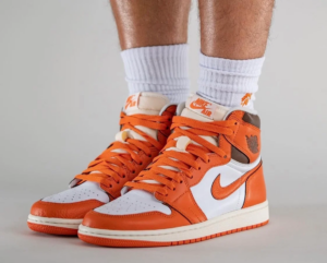 Giày Nike Air Jordan 1 Retro High OG 'Starfish' DO9369-101 - Ảnh 2