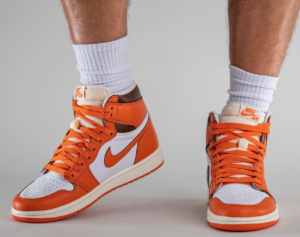 Giày Nike Air Jordan 1 Retro High OG 'Starfish' DO9369-101 - Ảnh 3