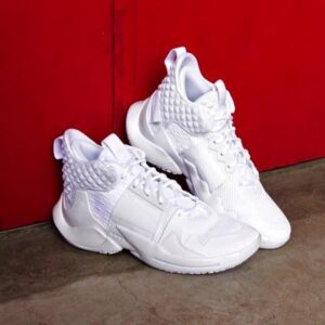 Giày Nike Jordan Why Not Zer0.2 'Triple White' BV6352-101 - Ảnh 4