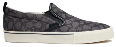 Giày Coach Skate Slip On ‘Charcoal And Black’ CA909