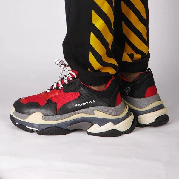 Giày Balenciaga Triple S Sneaker Bred 516440-W09O7-6576 - Ảnh 4