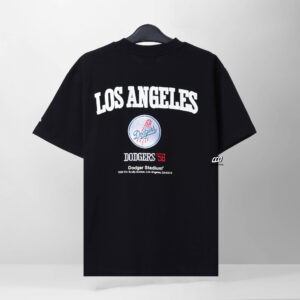 NEW ERA DODGERS STADIUM T-SHIRT - BLACK