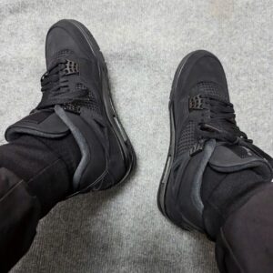 Giày Nike Air Jordan 4 'Black Cat' FV5029-010 - Ảnh 6