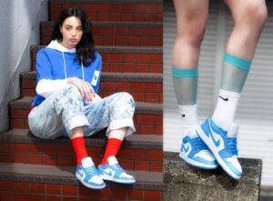 Giày Nike Air Jordan 1 Low 'UNC' AO9944-441 - Ảnh 2