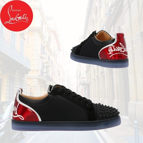 Giày Christian Louboutin 'Version Black Red' 3210366H763 - Ảnh 5