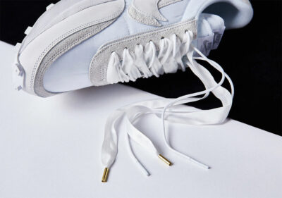 Giày Nike Sacai x LDWaffle 'White Nylon' BV0073-101 - Ảnh 3