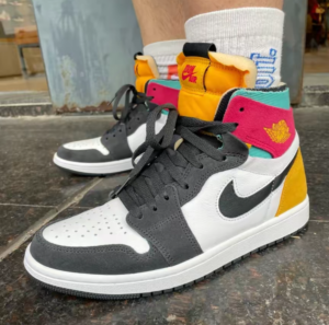 Giày Nike Air Jordan 1 Zoom Air CMFT Anthracite Pink Gold CT0978-016 - Ảnh 5