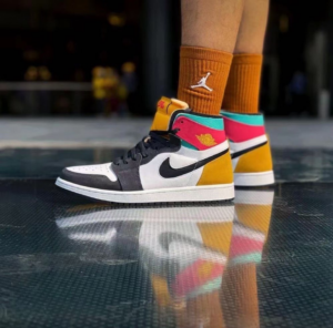 Giày Nike Air Jordan 1 Zoom Air CMFT Anthracite Pink Gold CT0978-016 - Ảnh 4