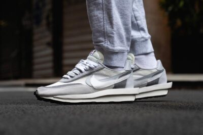 Giày Nike Sacai x LDWaffle 'White Nylon' BV0073-101 - Ảnh 6