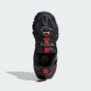 Giày Adidas XLG Runner Deluxe 'Black Gold Metallic Red' JQ2974 - Ảnh 5