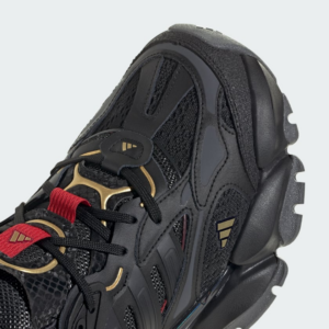 Giày Adidas XLG Runner Deluxe 'Black Gold Metallic Red' JQ2974 - Ảnh 2